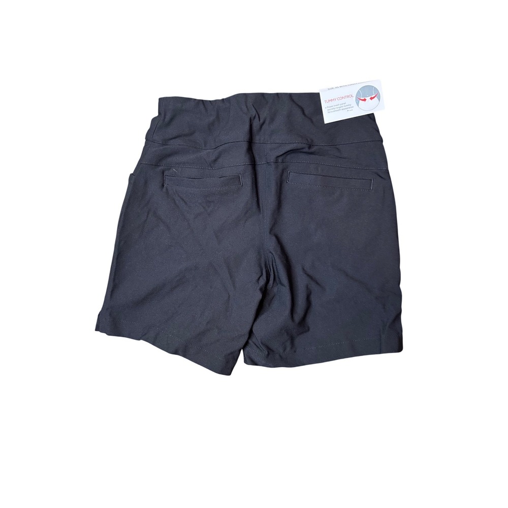 Lady Hagen XS Womens Tummy Control Golf Shorts Black 7 Inch Inseam HydroDri NEW - Picture 7 of 7